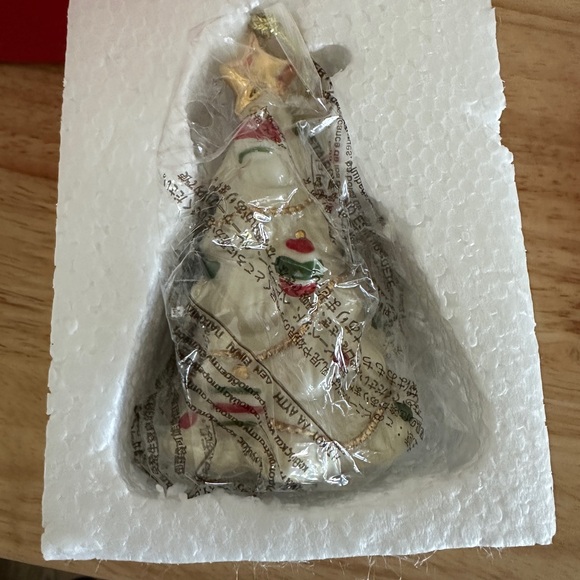 Five Different Designs, Lenox Very Merry Porcelain Ornaments, All Boxed, Vintage - Picture 11 of 11